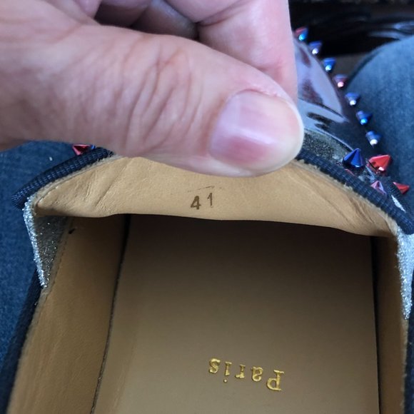 Christian Louboutin PIK BOAT Stud Loafer ,NWOT , EU 41 - Picture 10 of 16